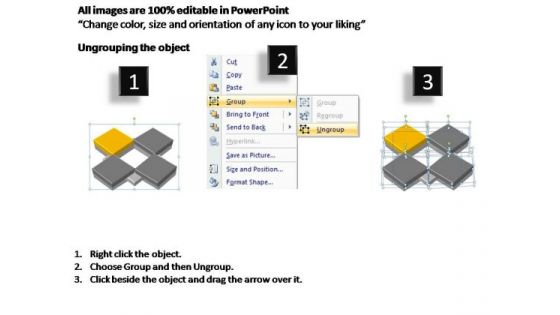 PowerPoint Design Chart Four Concepts Ppt Layouts