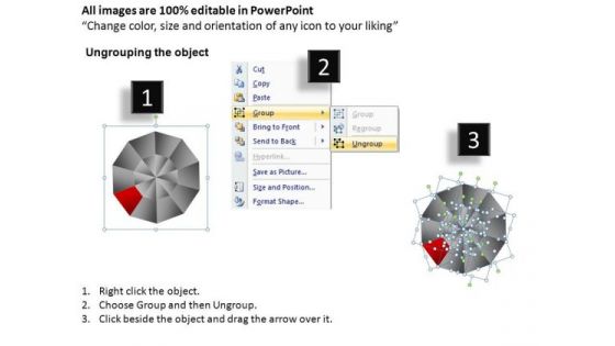 PowerPoint Design Chart Pie Chart Ppt Template
