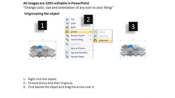 PowerPoint Design Chart Puzzle Process Ppt Presentation