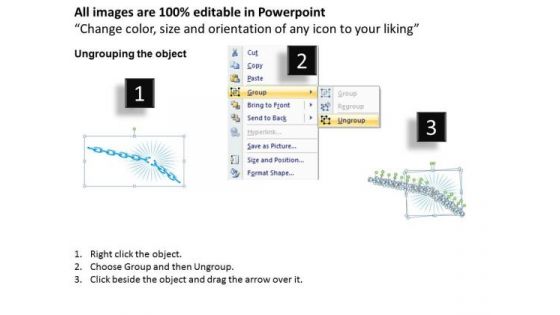PowerPoint Design Chart Weak Links Ppt Backgrounds