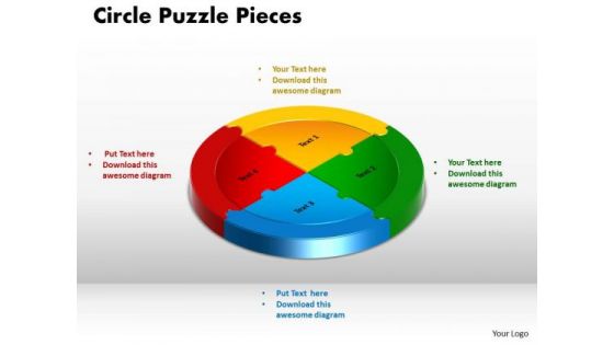 PowerPoint Design Circle Puzzle Pieces Business Ppt Slides PowerPoint Design Circle Puzzle Pieces Business Ppt Slides