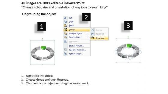 PowerPoint Design Circular Chart Ring Process Ppt Backgrounds