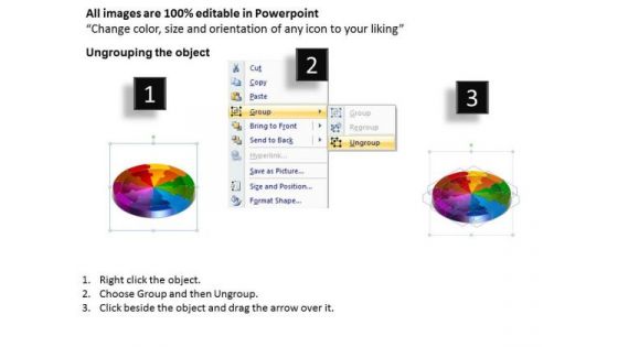 PowerPoint Design Company Circle Puzzle Ppt Template