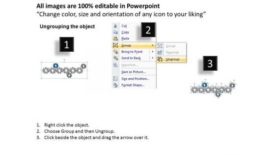 PowerPoint Design Company Gears Ppt Theme
