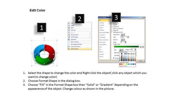 PowerPoint Design Cycle Process Marketing Ppt Slide