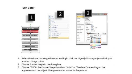 PowerPoint Design Diagram Steps To Sell Ppt Layout