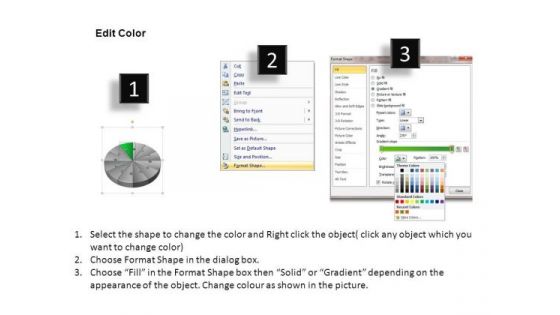 PowerPoint Design Download Circular Ppt Process