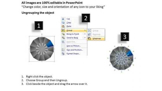 PowerPoint Design Editable Chart Ppt Slide
