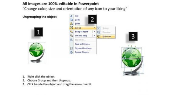 PowerPoint Design Editable Globes Country Ppt Process