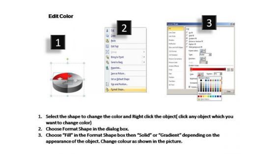 PowerPoint Design Graphic Circular Arrow Ppt Template