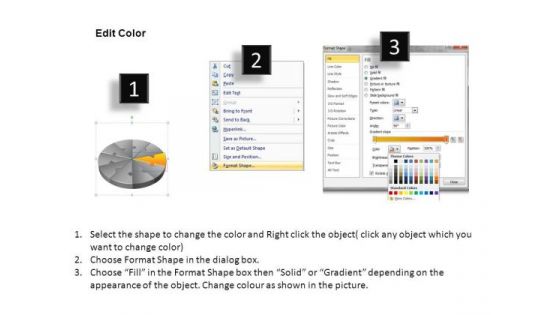 PowerPoint Design Graphic Circular Ppt Design