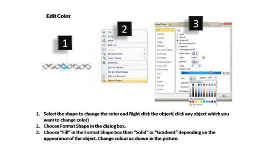 PowerPoint Design Growth Chains Ppt Template