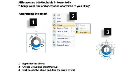 PowerPoint Design Image Circle Process Ppt Template