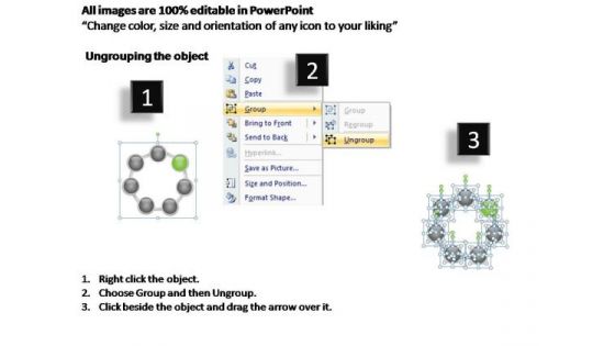 PowerPoint Design Image Cycle Process Ppt Template