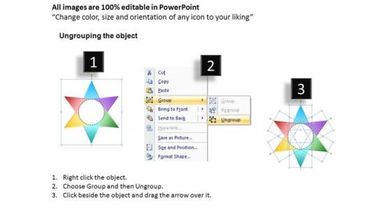 PowerPoint Design Image Star Diagram Ppt Design