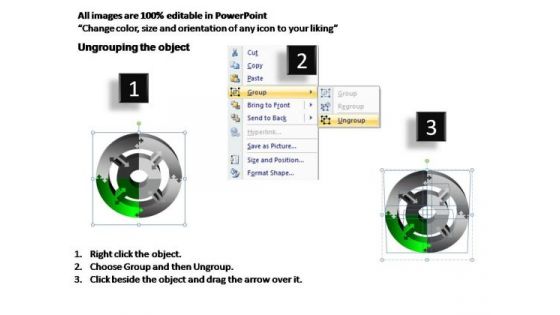 PowerPoint Design Leadership Circular Ppt Template