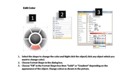 PowerPoint Design Leadership Circular Process Ppt Backgrounds