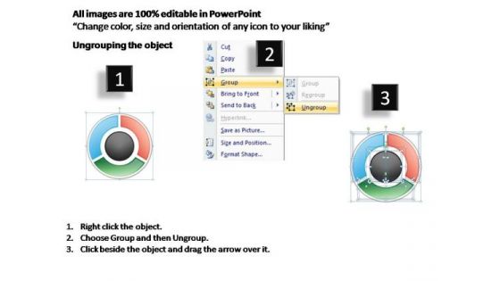 PowerPoint Design Leadership Circular Process Ppt Template