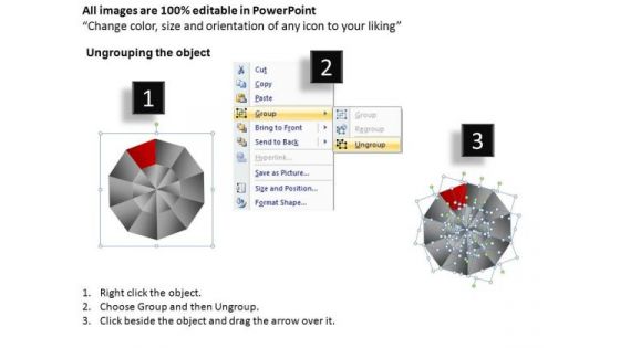 PowerPoint Design Leadership Pie Chart Ppt Theme
