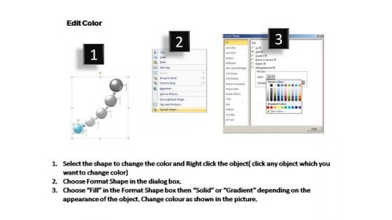PowerPoint Design Leadership Step Growth Ppt Template