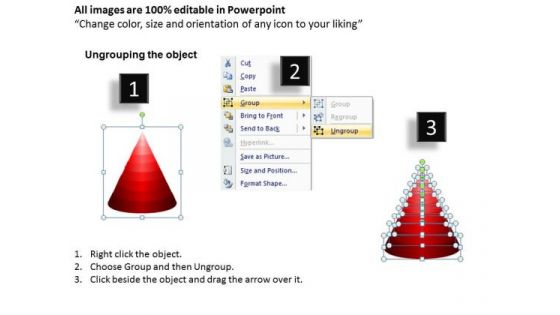 PowerPoint Design List Pyramid Finance Ppt Template