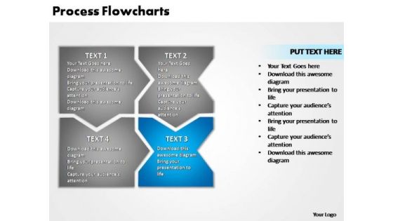 PowerPoint Design Marketing Process Flowcharts Ppt Presentation