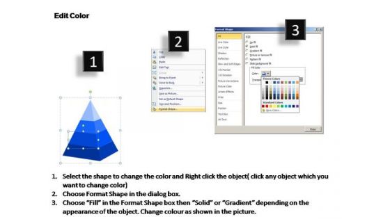 PowerPoint Design Marketing Pyramid Ppt Template