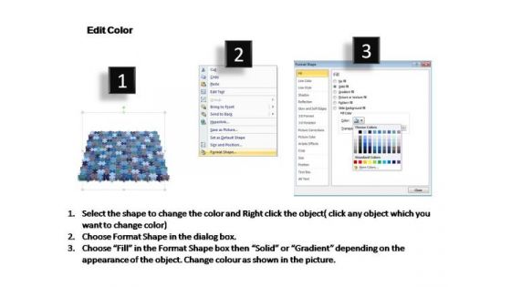 PowerPoint Design Process 15x14 Rectangular Jigsaw Puzzle Matrix Ppt Process