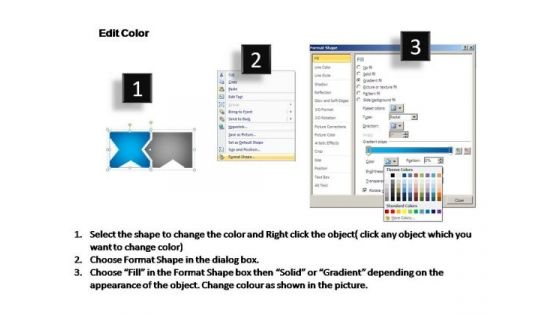 PowerPoint Design Process Linear Nonstop Ppt Slides