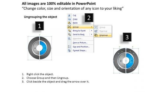PowerPoint Design Sales Ring Ppt Process