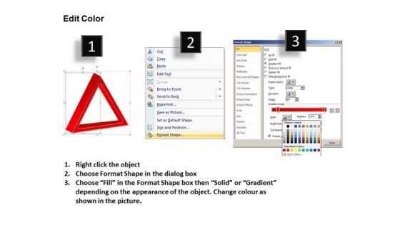 PowerPoint Design Slides Business Triangles Ppt Layout