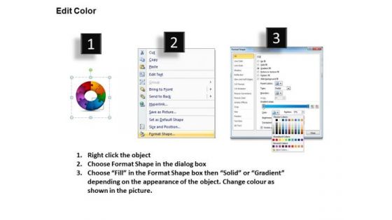 PowerPoint Design Slides Chart Circular Puzzle Ppt Slides