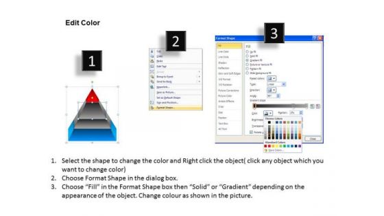 PowerPoint Design Slides Chart Pyramid Ppt Backgrounds