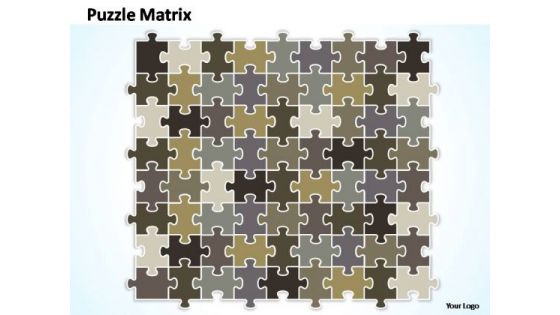 PowerPoint Design Slides Chart Rectangular Jigsaw Puzzle Ppt Designs