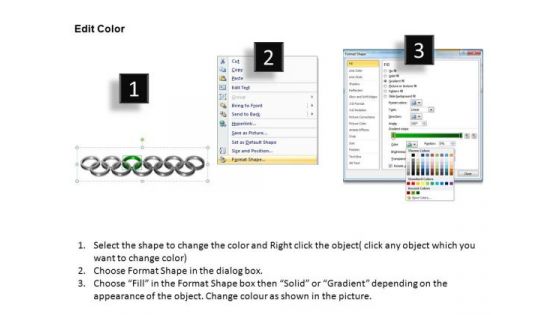 PowerPoint Design Slides Chart Rings Ppt Themes