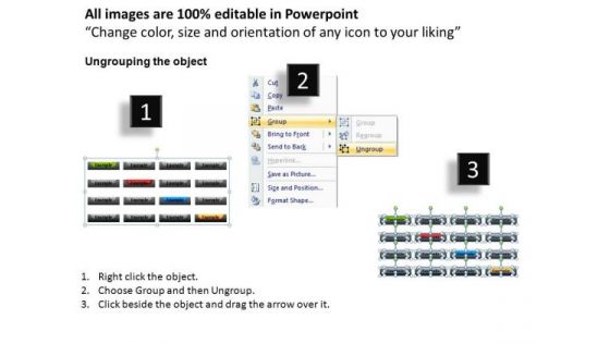 PowerPoint Design Slides Chart Tabs Ppt Backgrounds
