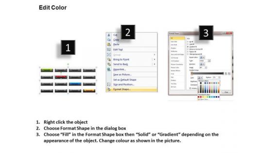 PowerPoint Design Slides Chart Tabs Ppt Backgrounds