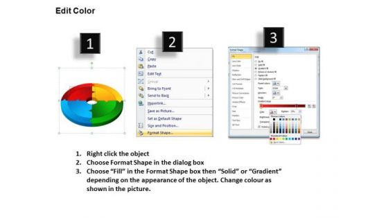 PowerPoint Design Slides Circle Chart Circular Process Ppt Slide