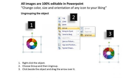 PowerPoint Design Slides Circular Puzzle Process Business Ppt Slide Designs