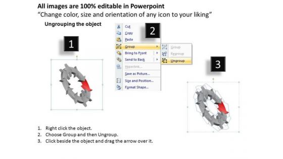 PowerPoint Design Slides Company Designs Process Circular Arrows Ppt Templates