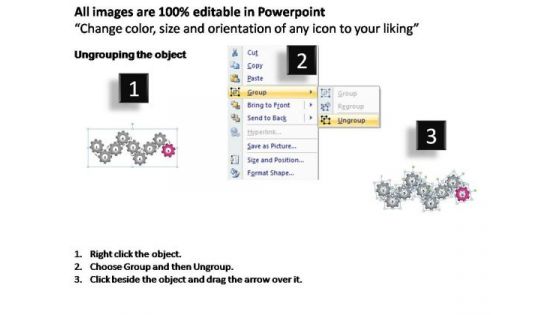 PowerPoint Design Slides Company Gears Ppt Design Slides