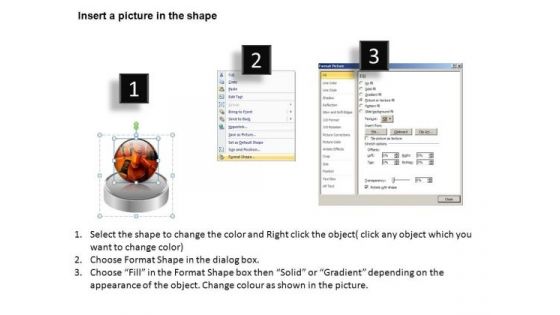 PowerPoint Design Slides Company Pedestal Platform Showcase Ppt Design
