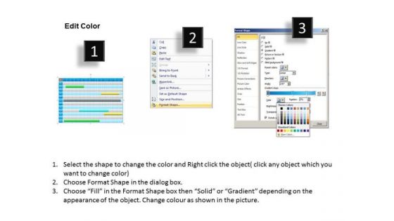 PowerPoint Design Slides Company Strategy Blue Calendar 2012 Ppt Design