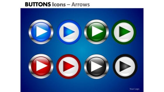 PowerPoint Design Slides Corporate Education Buttons Icons Ppt Process