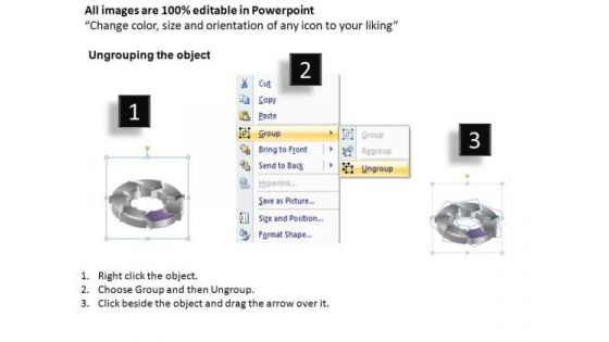 PowerPoint Design Slides Diagram Circular Arrows Ppt Designs