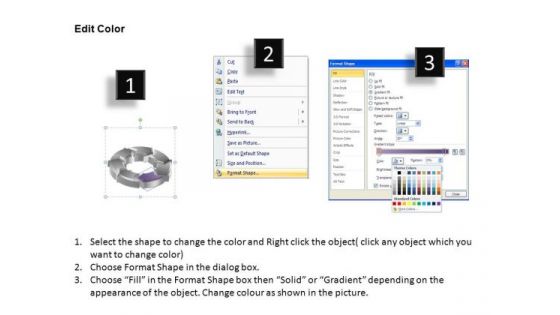 PowerPoint Design Slides Diagram Circular Arrows Ppt Designs
