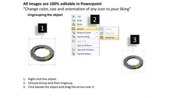 PowerPoint Design Slides Diagram Circular Process Ppt Template