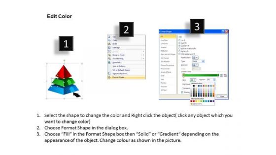 PowerPoint Design Slides Editable Pyramid Ppt Slide