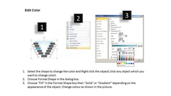 PowerPoint Design Slides Education V Diagram Ppt Themes