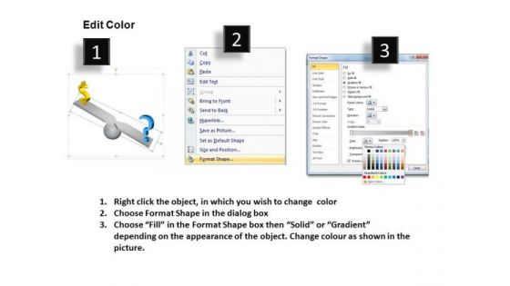 PowerPoint Design Slides Executive Success Seesaw Charts Currency Ppt Ppt Slide
